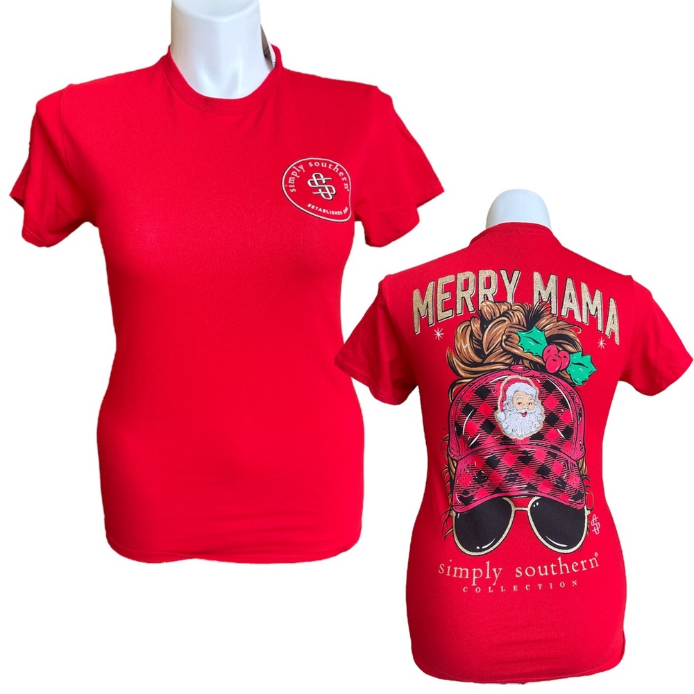 Simply Southern “Merry Mama” T-Shirt